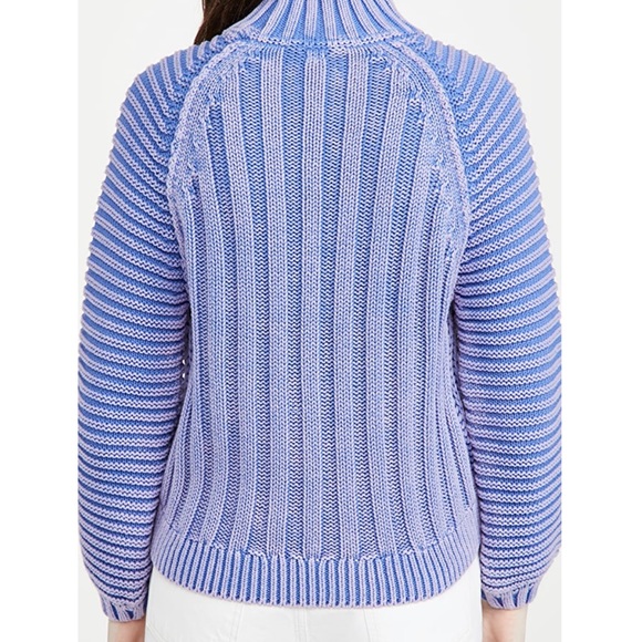 Free People Sweetheart Ribbed Sweater blue egret - Picture 2 of 8